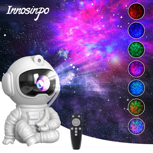 Galaxy Night Light Astronaut Space Projector